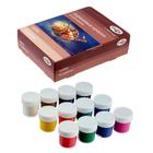 Краска акриловая, набор 12 цветов × 20 мл, Гамма «Хобби», морозостойкая, глянцевая - Фото 1