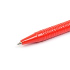 Ручка шариковая, автоматическая, под логотип, корпус красный, стержень синий - Фото 2