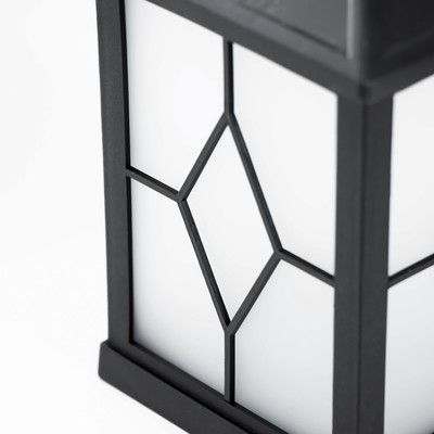 Ночник 48125 LED батарейки 3хААА черный 10х10х24 см