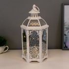 Фигурка светящаяся RISALUX «Лофт», батарейки 3×ААА, белый, 14×16×32 см - фото 31534071