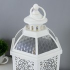 Фигурка светящаяся RISALUX «Лофт», батарейки 3×ААА, белый, 14×16×32 см - фото 31534073