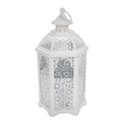 Фигурка светящаяся RISALUX «Лофт», батарейки 3×ААА, белый, 14×16×32 см - фото 31534076