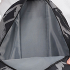Рюкзак молодёжный, отдел на молнии, наружный карман, цвет чёрный - Фото 6