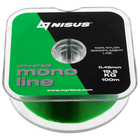 Леска NISUS MONOLINE, диаметр 0.45 мм, тест 19.5 кг, 100 м, зелёная - фото 318334255