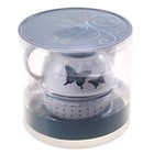 Набор чайный «Полет бабочки», 3 предмета: чашка 290 мл, блюдце, чайник 420 мл - Фото 2