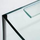 Аквариум "Лагуна", 110 литров, 83 х 28 х 50 см, чёрный - фото 24698988