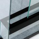 Террариум с раздвижными дверцами 30 л, черный 30×30×35 см - Фото 4