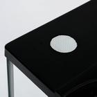 Террариум с раздвижными дверцами 30 л, черный 30×30×35 см - Фото 9