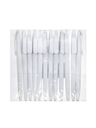 Ручка под логотип Calligrata, шариковая, поворотная, синий стержень, узел 0.7 мм, корпус белый - Фото 7