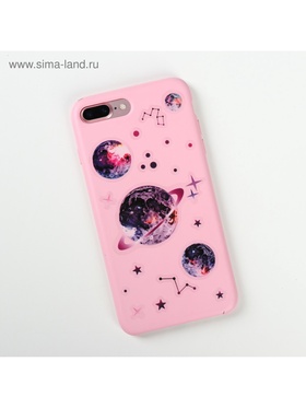 Наклейки на телефон «Космос» 8 х 14 см (комплект 5 шт)