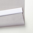 Штора рулонная «Механика», 100×180 см (с учётом креплений 3,5 см), цвет серый - фото 3702588