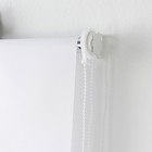 Штора рулонная «Механика», 50×180 см (с учётом креплений 3.5 см), белая - Фото 3