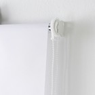 Штора рулонная «Механика», 60×200 см (с учётом креплений 3.5 см), белая - Фото 3