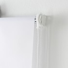 Штора рулонная «Механика», 90×200 см (с учётом креплений 3.5 см), белая - Фото 4