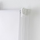 Штора рулонная «Механика», 100×180 см (с учётом креплений 3.5 см), белая - Фото 3
