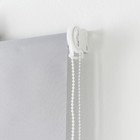 Штора рулонная «Механика. Блэкаут», 60×180 см (с учётом креплений 3.5 см), серая - Фото 4