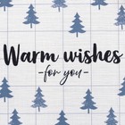 Новогодняя салфетка на стол Warm wishes, 40х29 см 4780303 - фото 1505530