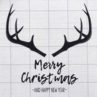 Новогодняя салфетка на стол Merry Christmas, 40х29 см - фото 6416605