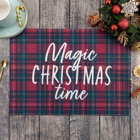 Новогодняя салфетка на стол Magic Christmas, 40х29 см