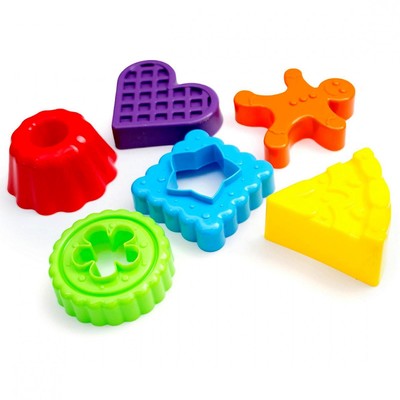 Набор формочек для песочницы «Сладости», 6 формочек для песка