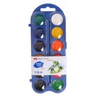 Акварель медовая «ЗХК. Я - Художник!», 12 цветов, в пластиковом пенале, без кисти - Фото 2