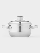 Кастрюля Катунь «Гретта», 1 л, d=14 см, капсульное дно, индукция, нержавеющая сталь, AISI - 201 - Фото 2