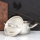 Кастрюля Катунь «Общепит», 1 л, d=14 см, капсульное дно, индукция, нержавеющая сталь - Фото 8