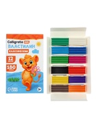 Пластилин «Calligrata kids: классический», 12 цветов, 180 г - Фото 5