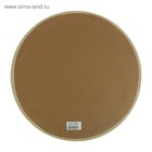 Холст круглый на оргалите 4мм, d-35 хлопок 100% акриловый грунт м/з 250г/м² - фото 24547624