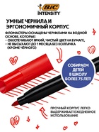 Цветные фломастеры 12 цветов, для подростков и взрослых, тонкое письмо, BIC Color Up - Фото 2
