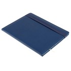 Дневник универсальный для 1-11 классов Dark blue, твёрдая обложка, искусственная кожа, резинка, ляссе, 48 листов - Фото 2