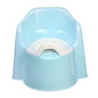 Горшок детский Little King, съёмная чаша, голубой - Фото 2