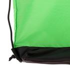 Мешок для обуви с карманом 430 х 360 х 90 мм, deVENTE Monochrome, водоотталкивающая ткань, дно с расширением 90 мм - фото 24145242