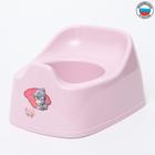 Горшок туалетный детский 27х22х15, ME TO YOU, цвет розовый - фото 9004406