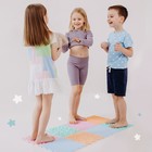 Модульный массажный коврик ОРТОДОН, набор №2 «Малыш» пастельные цвета - Фото 7