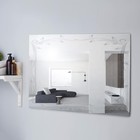 Зеркало, настенное, с пескоструйной графикой, 50х80 см - фото 318335215