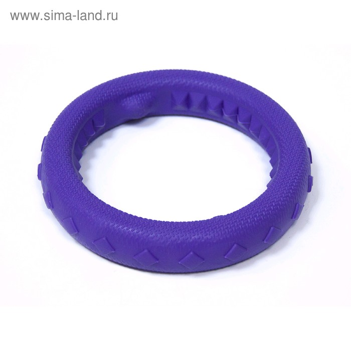 Игрушка "Кольцо плавающее" среднее "Зооник", пластикат, 17 см, фиолетовое - Фото 1