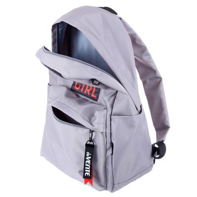 Рюкзак молодежный deVENTE, 44 х 31 х 20 см, для девочки Cool, серый