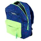 Рюкзак_ молодежный deVENTE Neon 40*30*14 дев Text, син/салат 7032093 - Фото 7