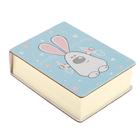 Блокнот В8, 63 х 83 мм, 250 листов Smart journal, твёрдая обложка, тонированный блок 70 г/м2, МИКС - фото 25738506