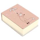 Блокнот В8, 63 х 83 мм, 250 листов Smart journal, твёрдая обложка, тонированный блок 70 г/м2, МИКС - фото 25738503