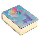 Блокнот В8, 63 х 83 мм, 250 листов Smart journal, твёрдая обложка, тонированный блок 70 г/м2, МИКС - фото 25738504