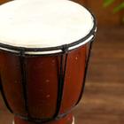УЦЕНКА Сувенирный музыкальный инструмент «Барабан Джембе», 16×16×29.5 см - Фото 2