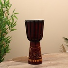 УЦЕНКА Сувенирный музыкальный инструмент барабан джембе "Светлый" 40х18х18 см МИКС 5076780