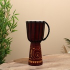 УЦЕНКА Сувенирный музыкальный инструмент барабан джембе "Светлый" 40х18х18 см МИКС 5076780