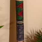 УЦЕНКА Сувенирный музыкальный инструмент «Диджериду», 120×6×6 см, МИКС - Фото 2