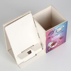 Органайзер с подставкой под телефон «Ты просто котик» кот-космонавт - Фото 6