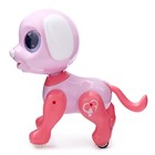 Робот собака «Питомец» WOOW TOYS, на пульте управления, интерактивный: звук, свет, танцующий, на аккумуляторе, розовый - фото 6303027