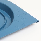 Туалет для приучения кошек к унитазу 39,2 х 38,7 х 3 см, синий - Фото 5