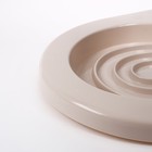 Туалет для приучения кошек к унитазу 39,2 х 38,7 х 3 см, бежевый - Фото 3